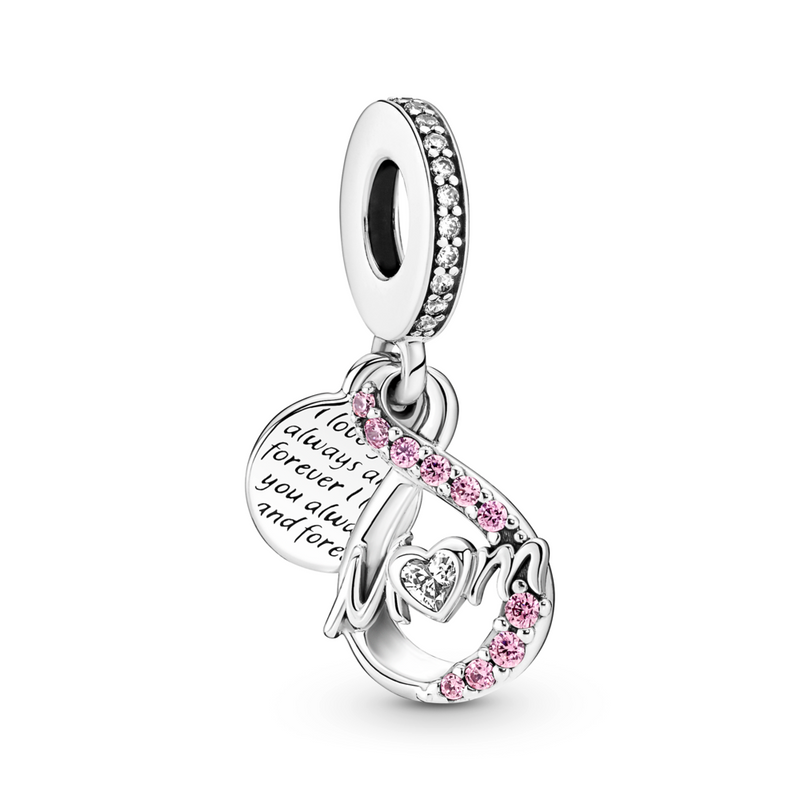 Love You Mum Heart Charm | Pandora UK